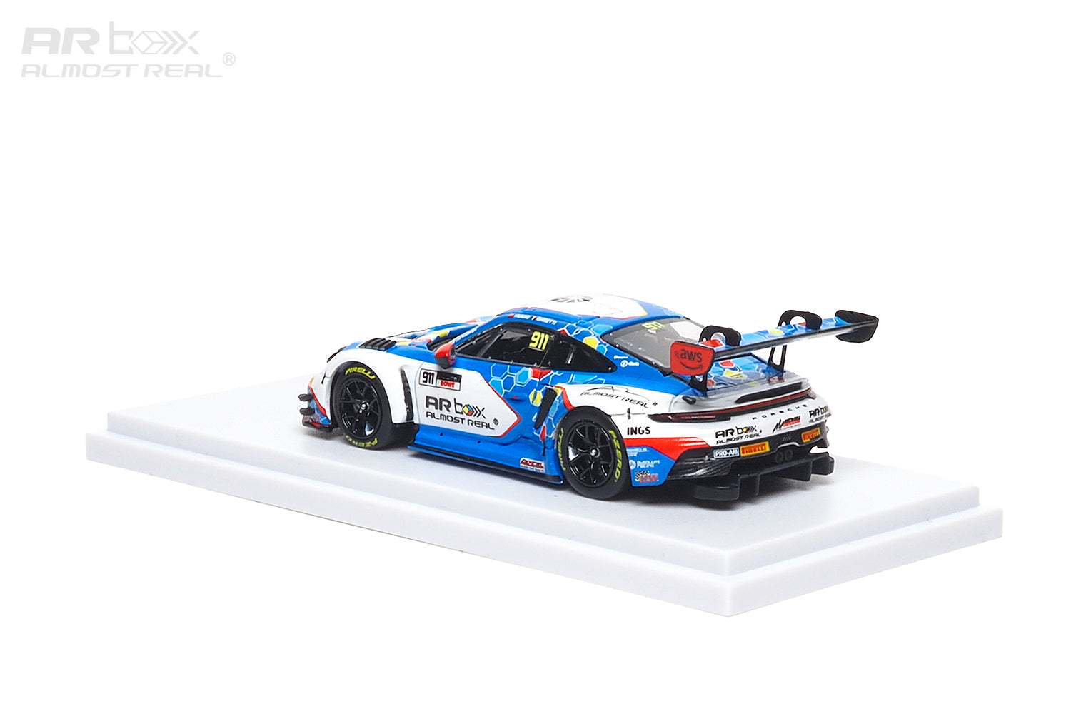 *PRE-ORDER* Porsche 911 GT3 R 2026 GT World Challenge Asia Sepang #911 Presentation Car, 1:64 Scale