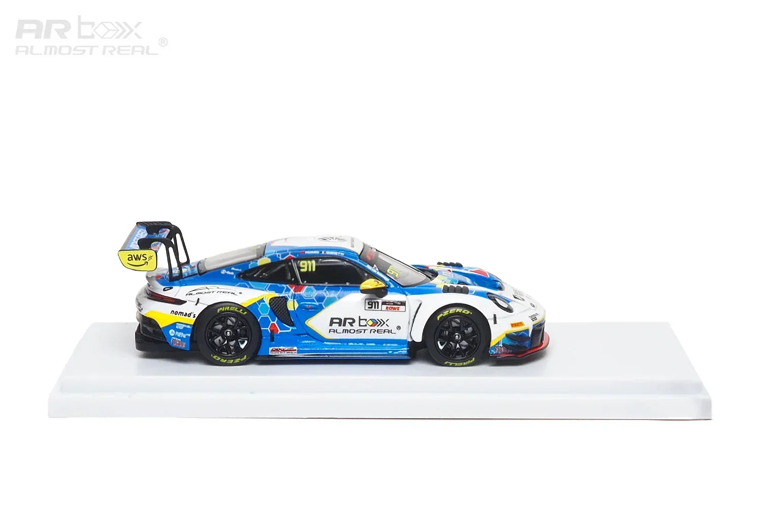 Premium scale diecast model car – *PRE-ORDER* Porsche 911 GT3 R 2026 GT World Challenge Asia Sepang #911 Presentation Car, 1:64 Scale Collectible