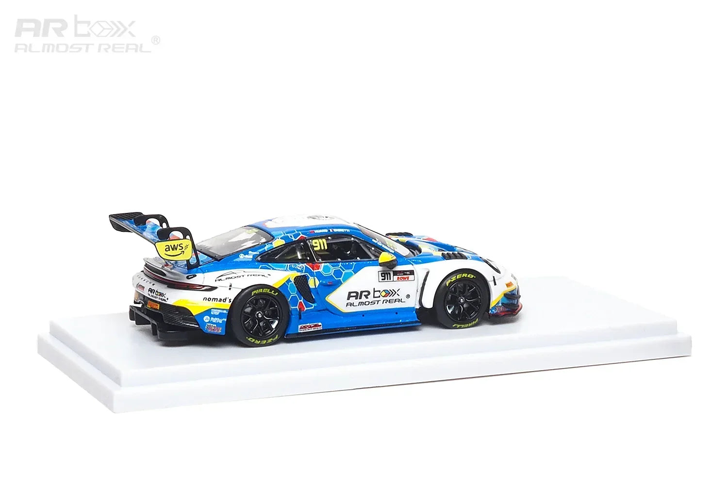 Premium scale diecast model car – *PRE-ORDER* Porsche 911 GT3 R 2026 GT World Challenge Asia Sepang #911 Presentation Car, 1:64 Scale Collectible