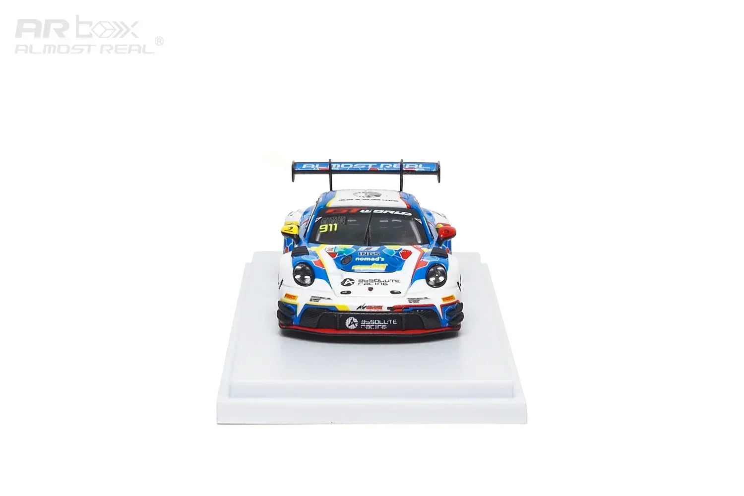 Premium scale diecast model car – *PRE-ORDER* Porsche 911 GT3 R 2026 GT World Challenge Asia Sepang #911 Presentation Car, 1:64 Scale Collectible