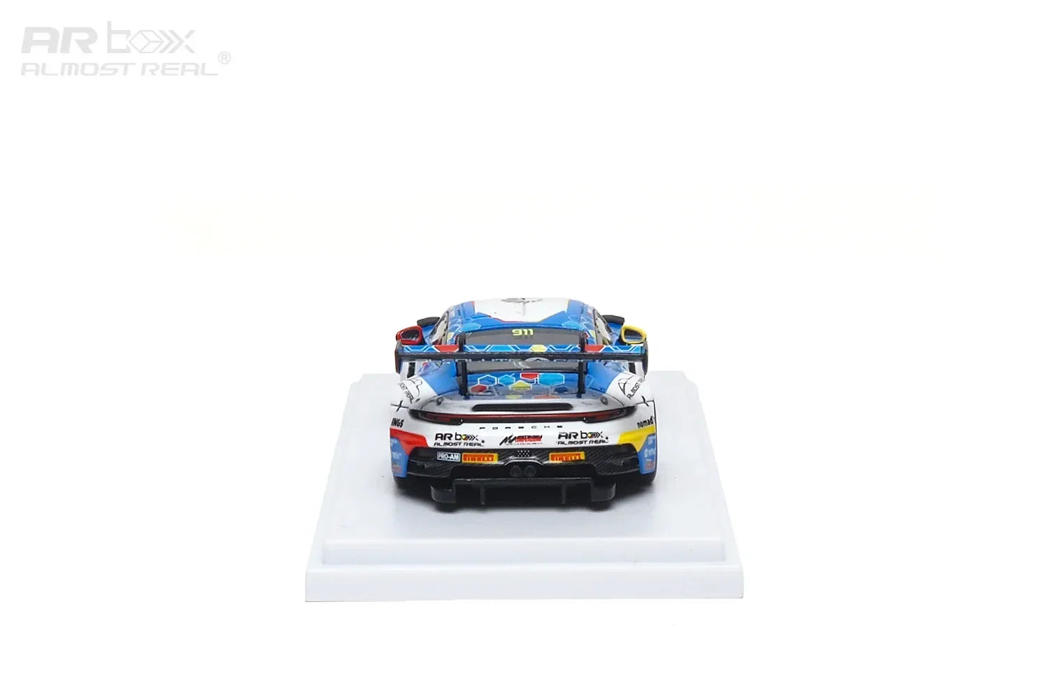 Premium scale diecast model car – *PRE-ORDER* Porsche 911 GT3 R 2026 GT World Challenge Asia Sepang #911 Presentation Car, 1:64 Scale Collectible