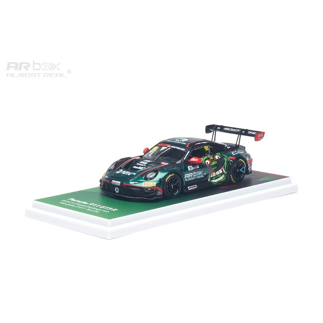 *PRE-ORDER* Porsche 911 GT3 R 2026 GT World Challenge Asia Mandalika #911 Test Car, 1:64 Scale