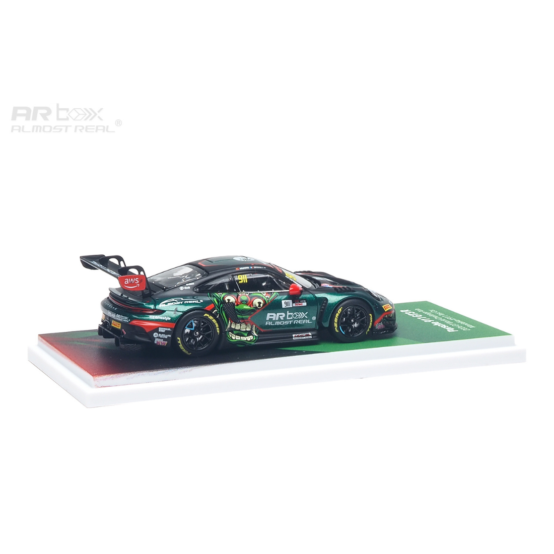 *PRE-ORDER* Porsche 911 GT3 R 2026 GT World Challenge Asia Mandalika #911 Test Car, 1:64 Scale