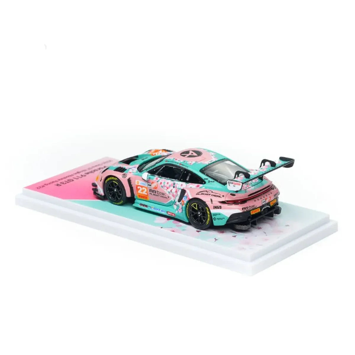 *PRE-ORDER* Porsche 911 GT3 RS (992.2) 2026 China GT Ningbo Absolute Racing #22 Pink Peach Blossom Livery, 1:64 Scale