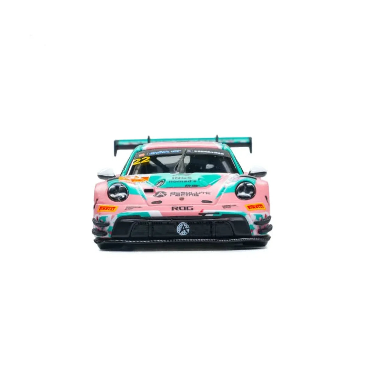 *PRE-ORDER* Porsche 911 GT3 RS (992.2) 2026 China GT Ningbo Absolute Racing #22 Pink Peach Blossom Livery, 1:64 Scale