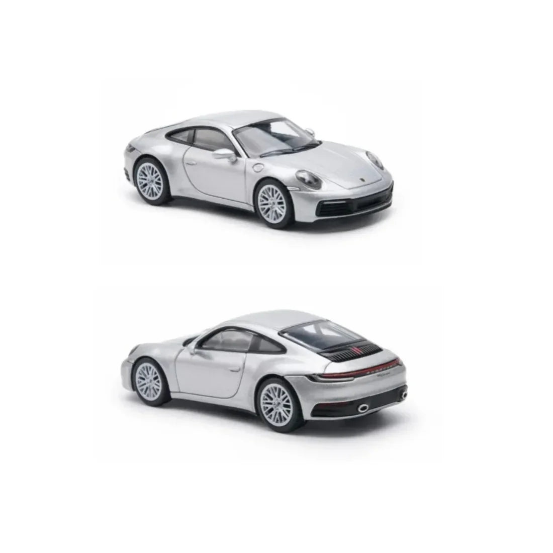 Premium scale diecast model car – *PRE-ORDER* Porsche 911 Carrera (992.1) GT (Silver), 1:64 Scale Collectible