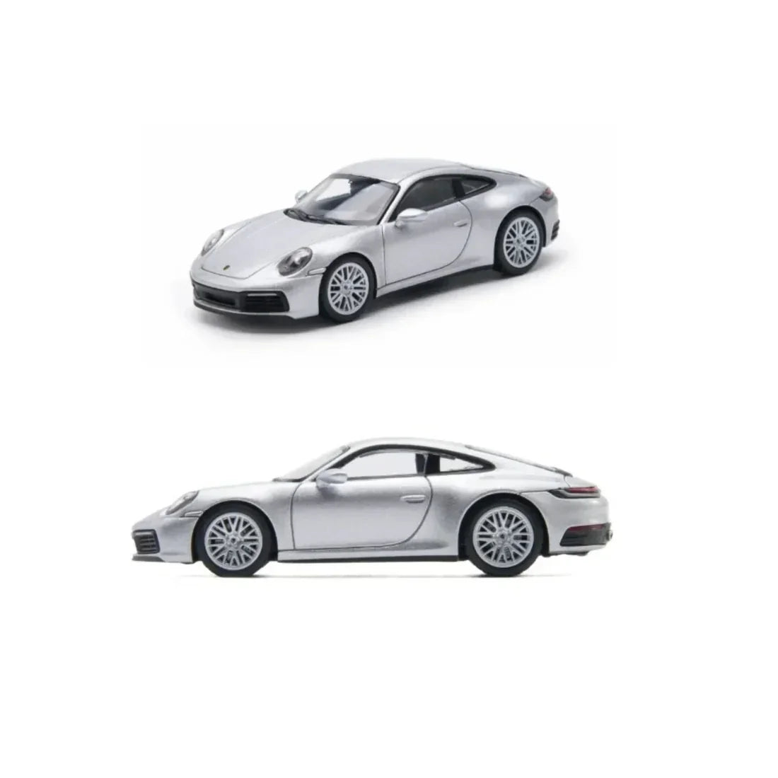 Premium scale diecast model car – *PRE-ORDER* Porsche 911 Carrera (992.1) GT (Silver), 1:64 Scale Collectible