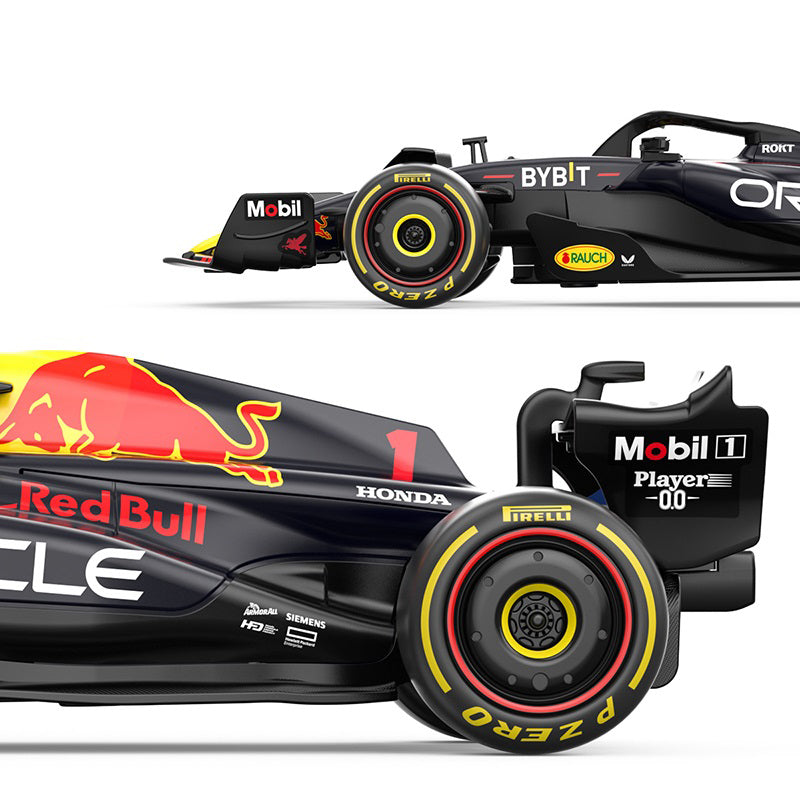 Premium scale diecast model car – Red Bull F1 RB19, 1:24 Scale (Black) Collectible