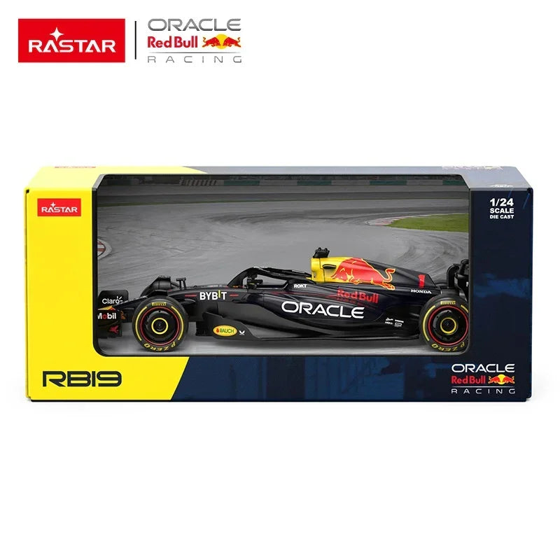 Premium scale diecast model car – Red Bull F1 RB19, 1:24 Scale (Black) Collectible
