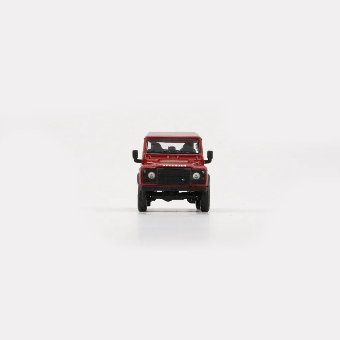 Premium scale diecast model car – Land Rover 2016 Defender 110 Pick Up, 1:64 Scale (Orange) Collectible