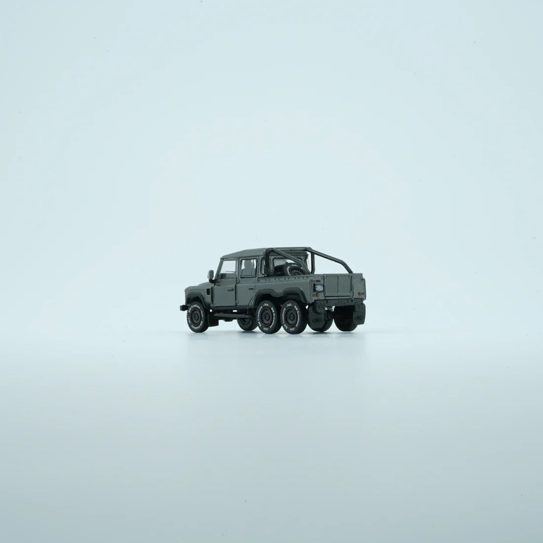 Land Rover Defender 110 PickUp 6x6 Acc Pack 2016, 1:64 Scale (Dark Grey / Silver)