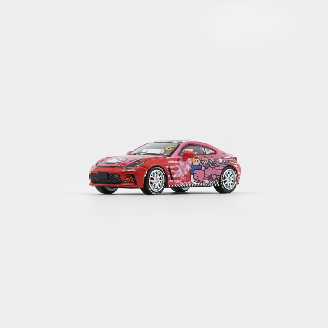 Toyota GR86 X Gloomy Bear Red (Macau GP), 1:64 Scale
