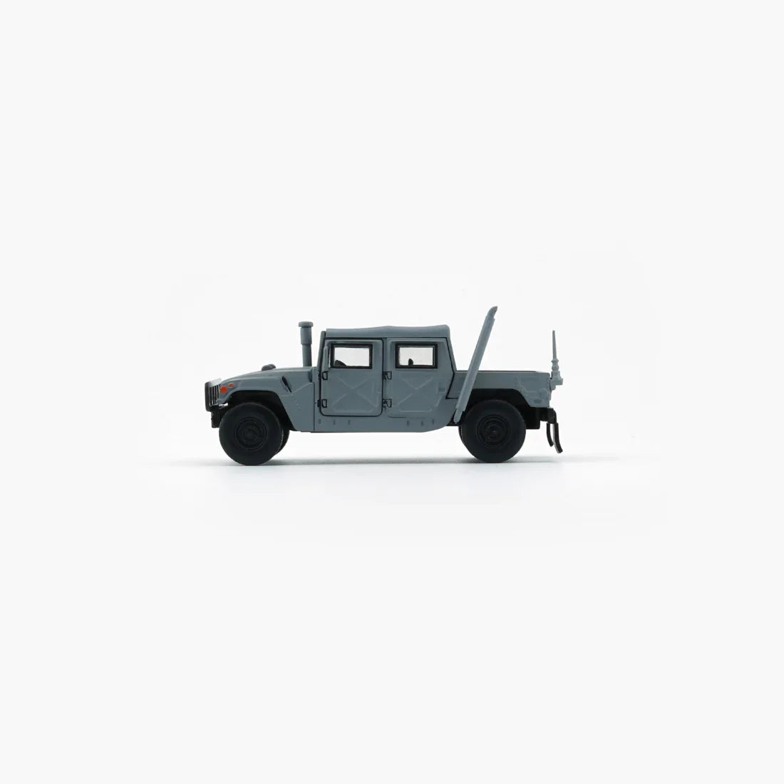 Humvee 4-CT with Stand Plate, 1:64 Scale (Matte Dark Gray)