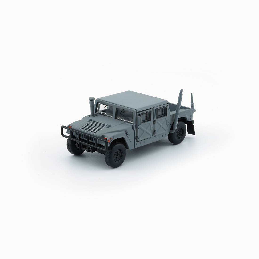 Humvee 4-CT with Stand Plate, 1:64 Scale (Matte Dark Gray)