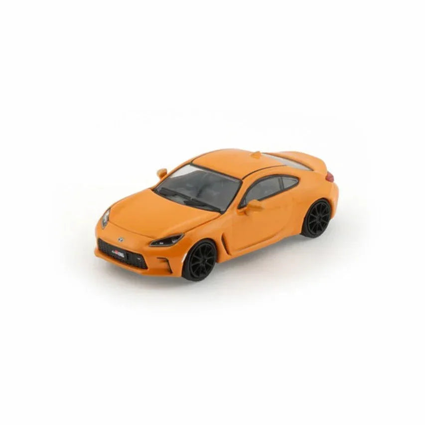 Premium scale diecast model car – *PRE-ORDER* Toyota GR86, 1:64 Scale (Orange) Collectible