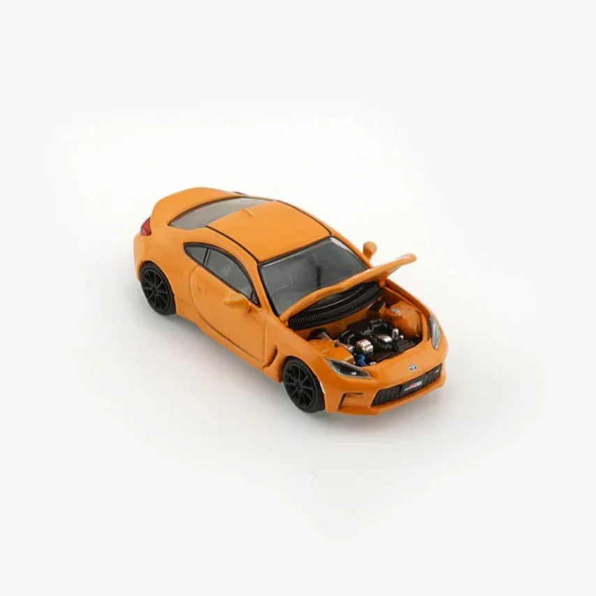 Premium scale diecast model car – *PRE-ORDER* Toyota GR86, 1:64 Scale (Orange) Collectible