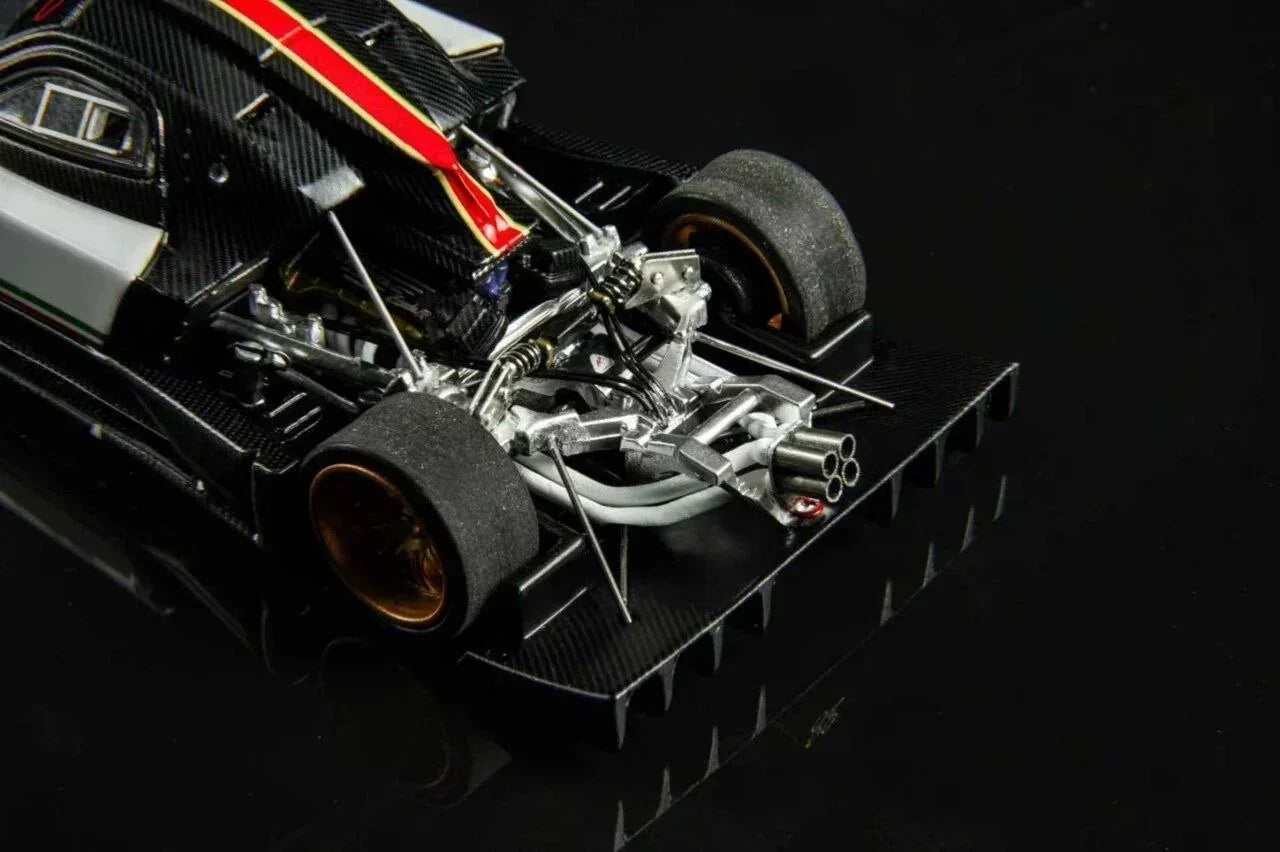 Premium scale diecast model car – *HEC 2026* Pagani Zonda R, 1:64 Scale (White) Collectible