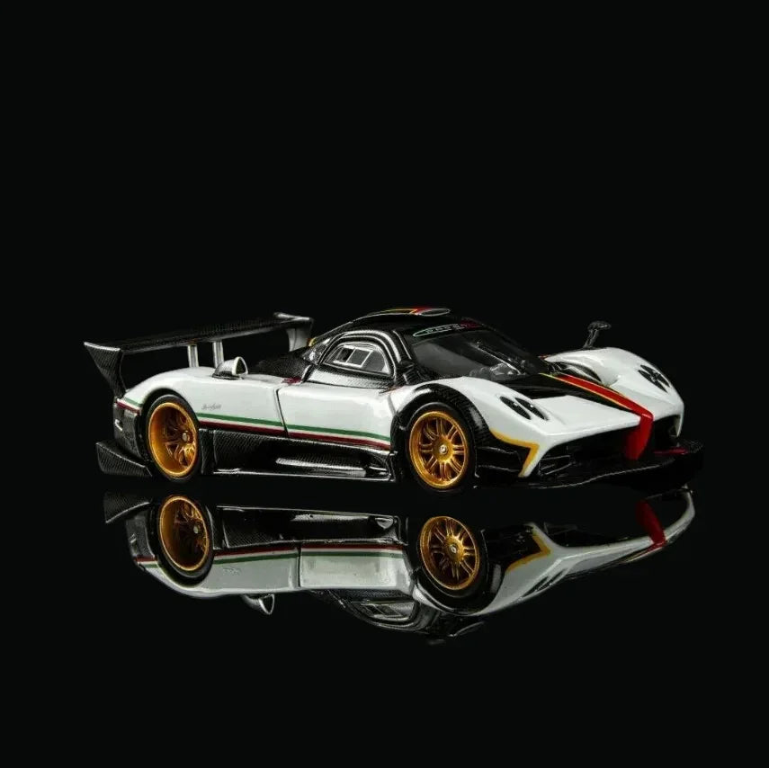 Premium scale diecast model car – *HEC 2026* Pagani Zonda R, 1:64 Scale (White) Collectible