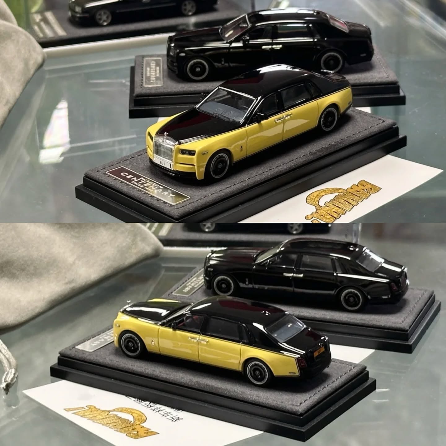 *HEC 2026* Phantom VIII EWB Centenary (Yellow & Black), 1:64 Scale