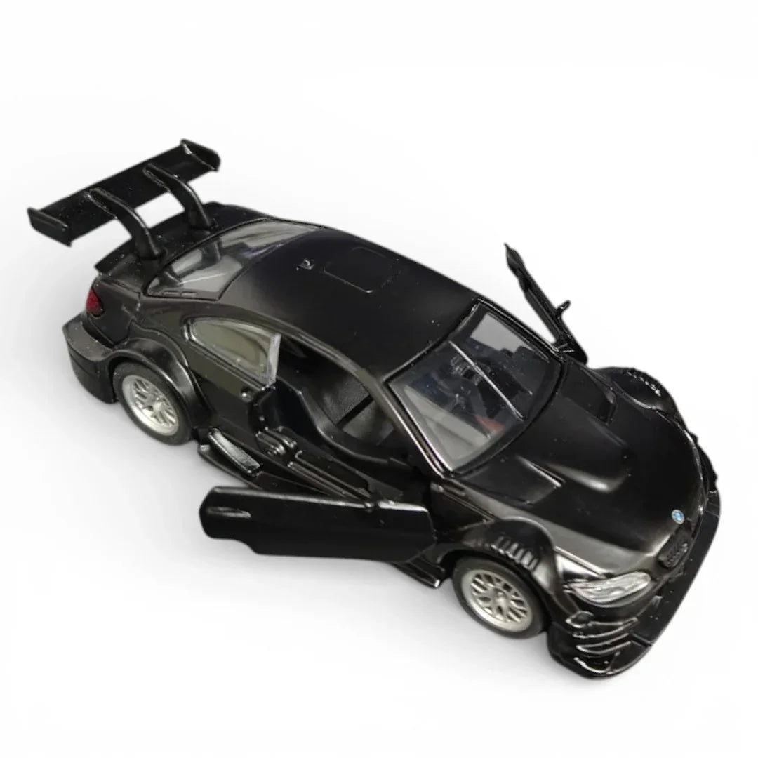 Premium scale diecast model car – BMW M3 DTM, 1:43 Scale (Black) Collectible