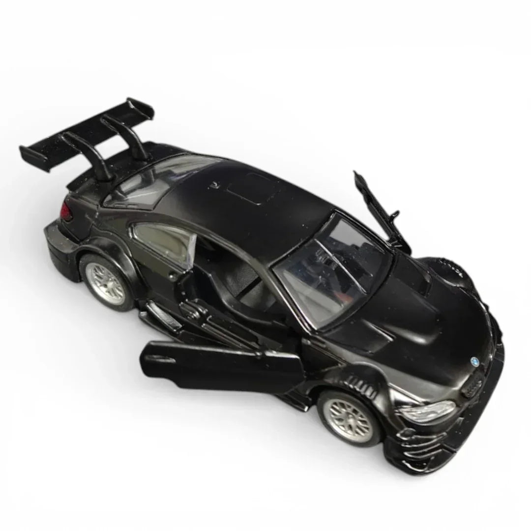 Premium scale diecast model car – BMW M3 DTM, 1:43 Scale (Black) Collectible