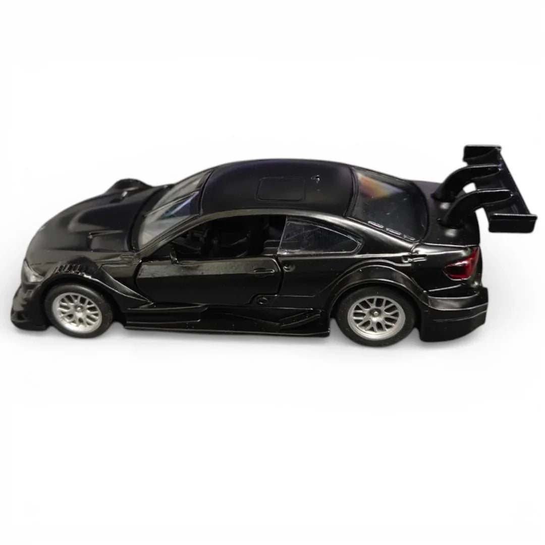 Premium scale diecast model car – BMW M3 DTM, 1:43 Scale (Black) Collectible