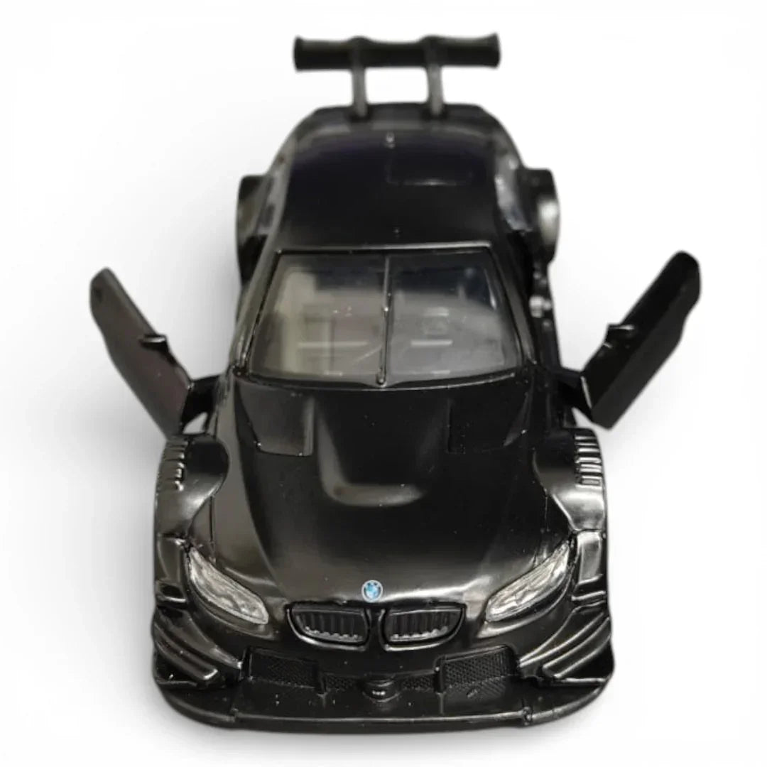 Premium scale diecast model car – BMW M3 DTM, 1:43 Scale (Black) Collectible