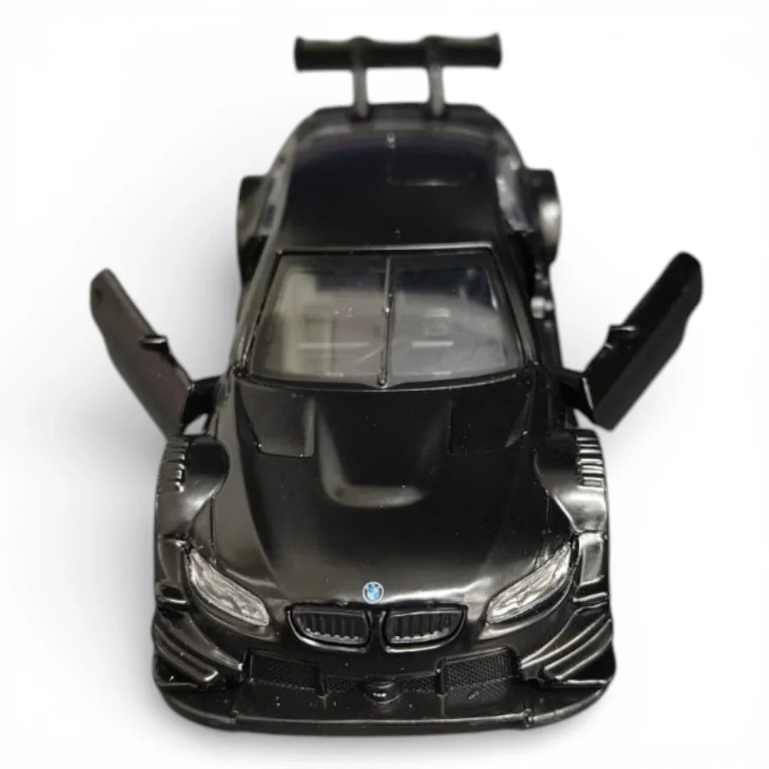 Premium scale diecast model car – BMW M3 DTM, 1:43 Scale (Black) Collectible