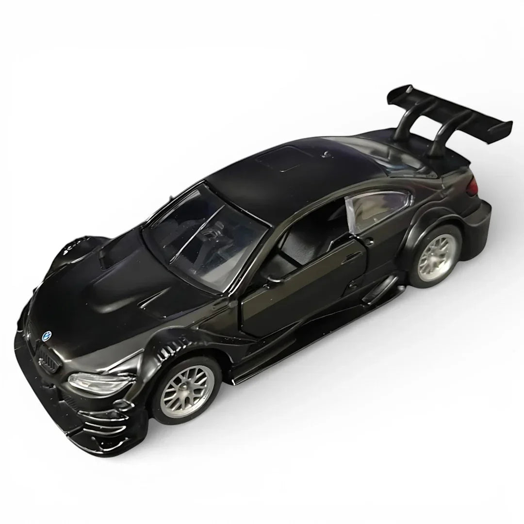 Premium scale diecast model car – BMW M3 DTM, 1:43 Scale (Black) Collectible
