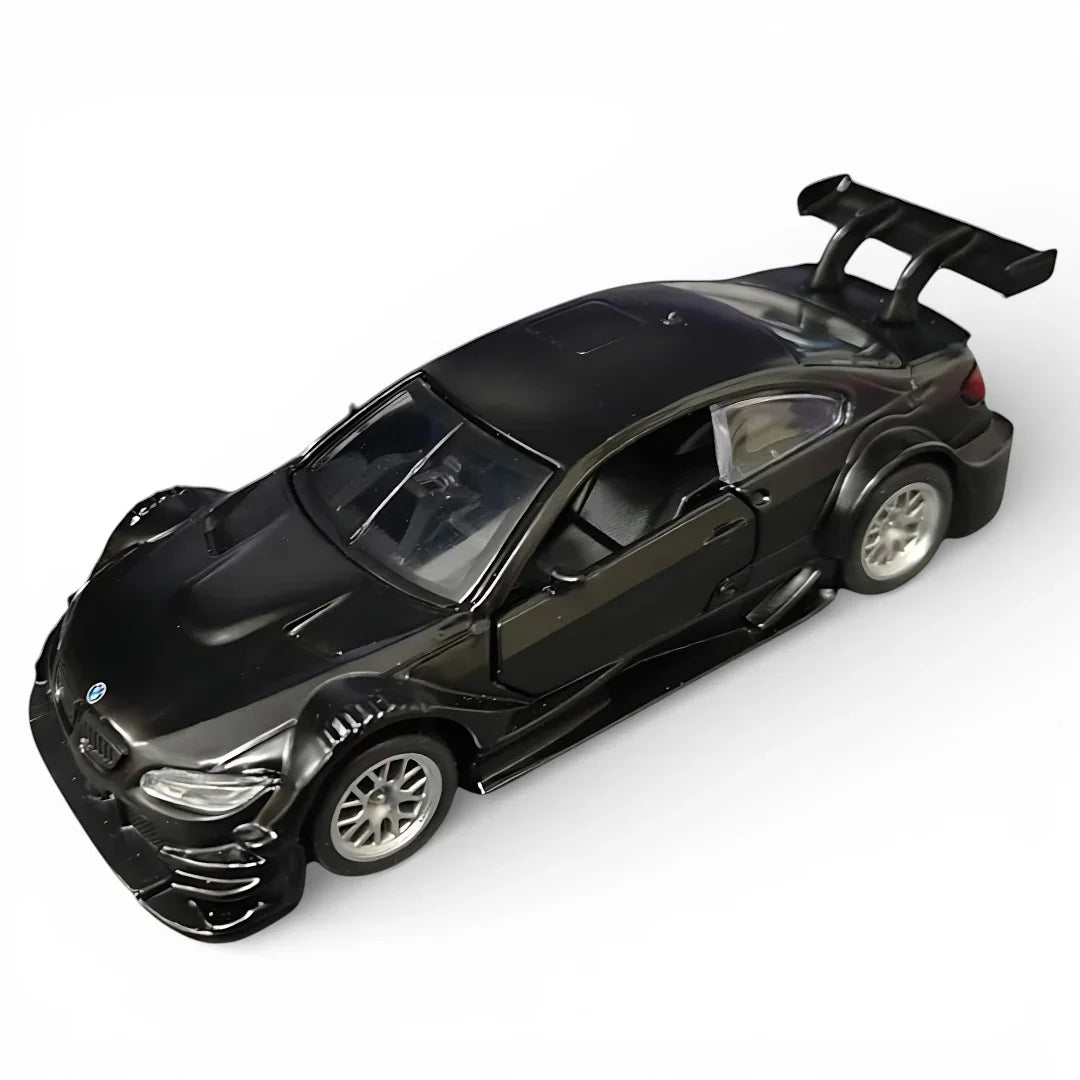 Premium scale diecast model car – BMW M3 DTM, 1:43 Scale (Black) Collectible