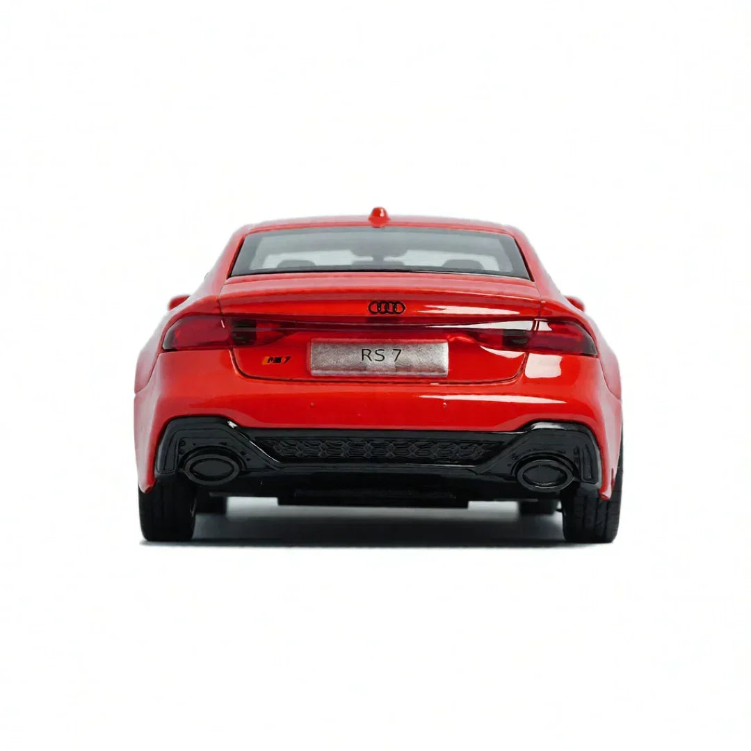 Premium scale diecast model car – Audi RS 7 Sportback, 1:43 Scale (Red) Collectible