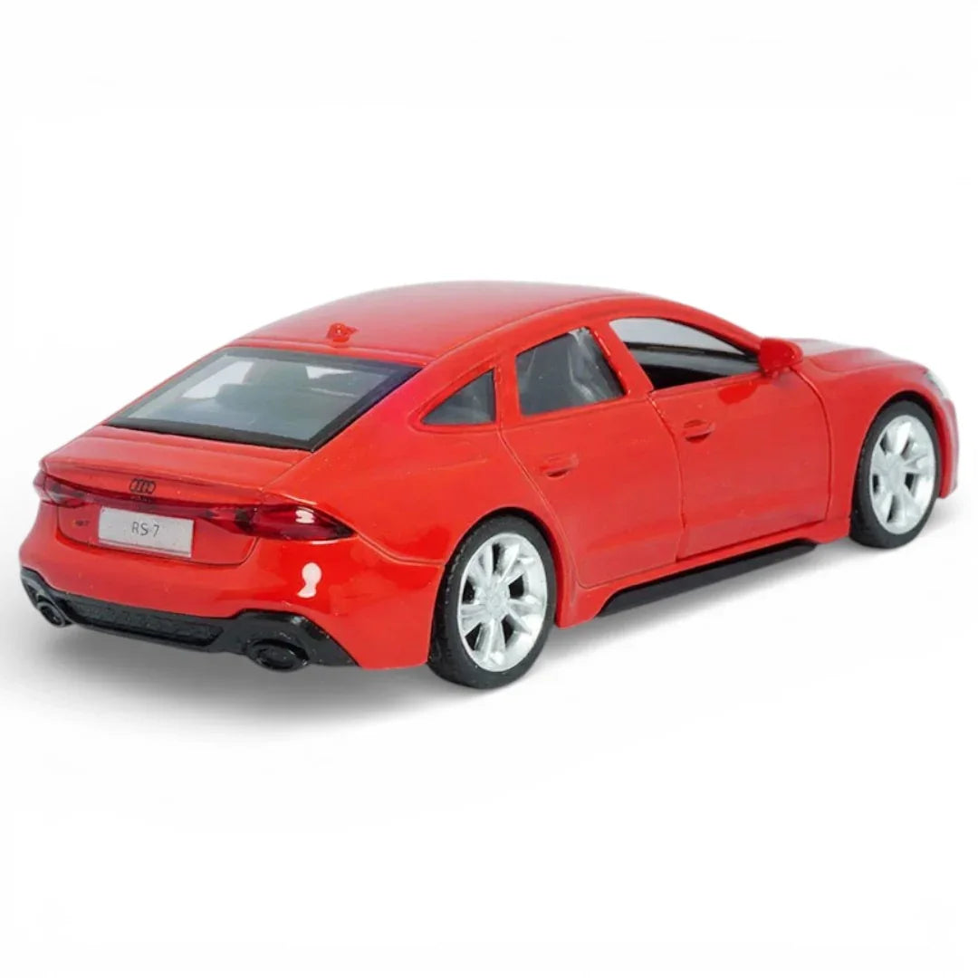 Premium scale diecast model car – Audi RS 7 Sportback, 1:43 Scale (Red) Collectible