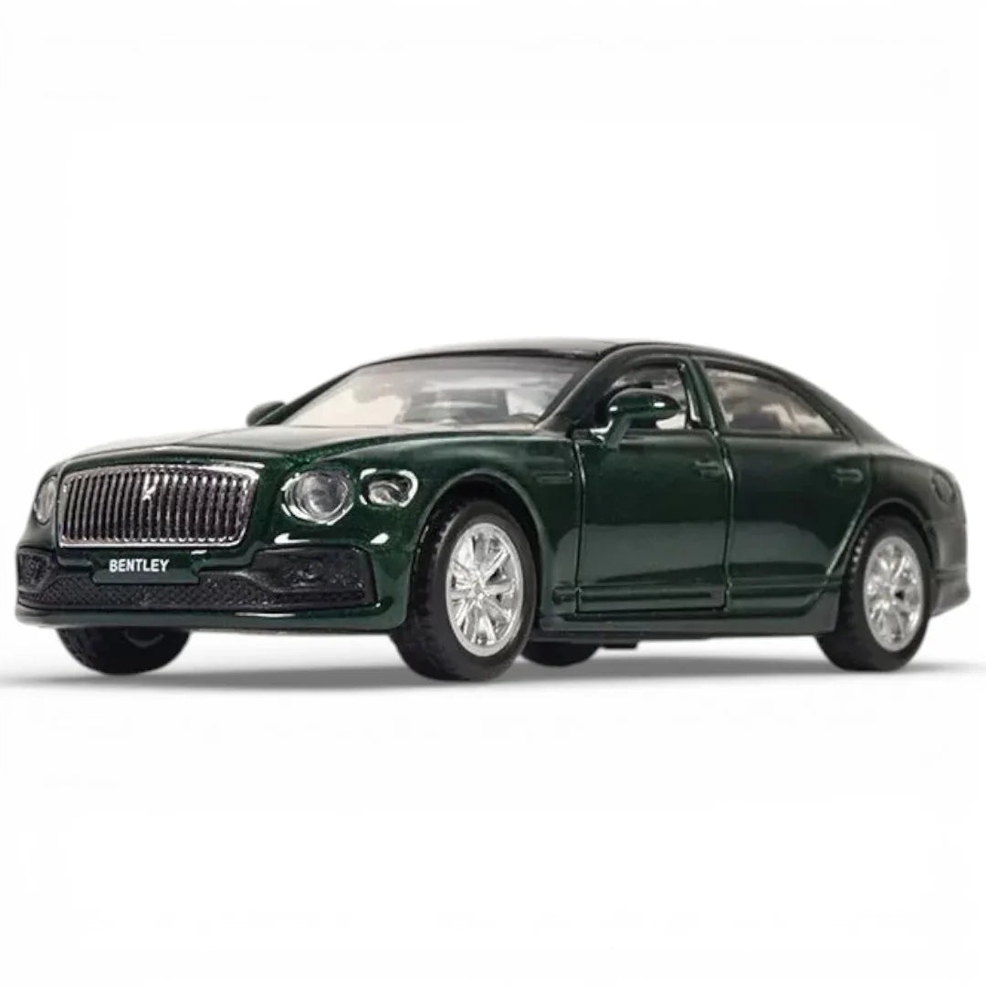 Premium scale diecast model car – Bentley Flying Spur Hybrid, 1:43 Scale (Green) Collectible