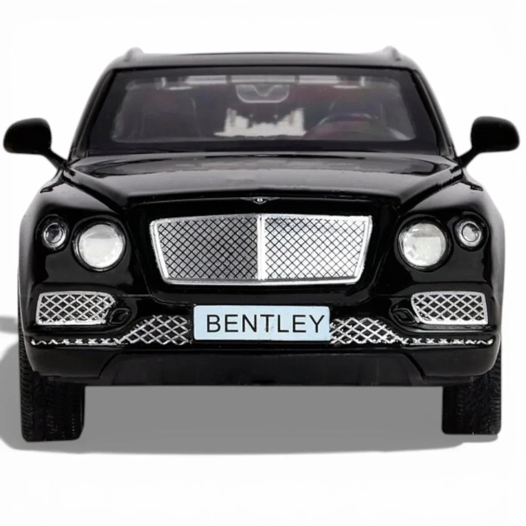 Premium scale diecast model car – Bentley Bentayga, 1:32 Scale (Black) Collectible