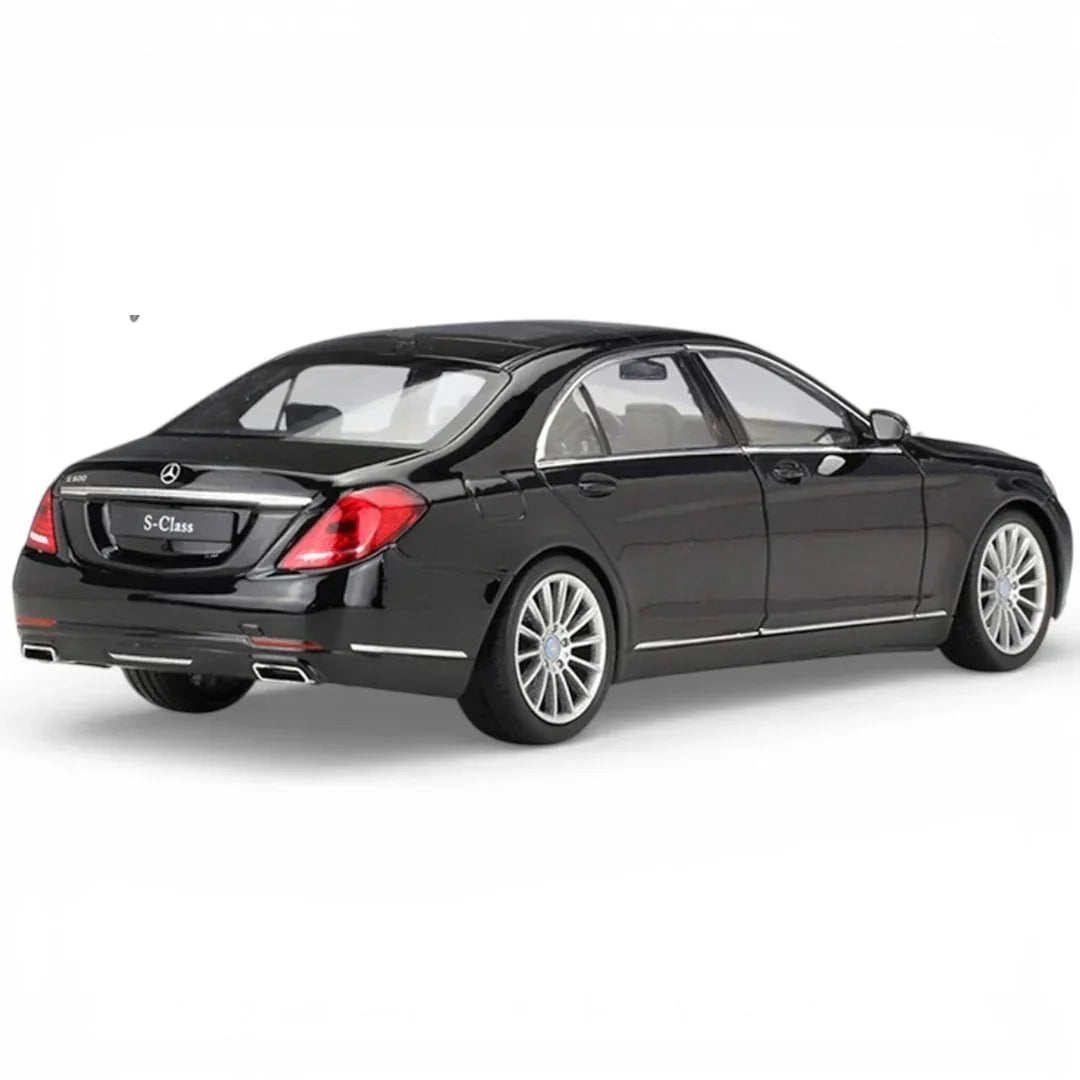 Premium scale diecast model car – Mercedes-Benz S 600, 1:32 Scale (Black) Collectible