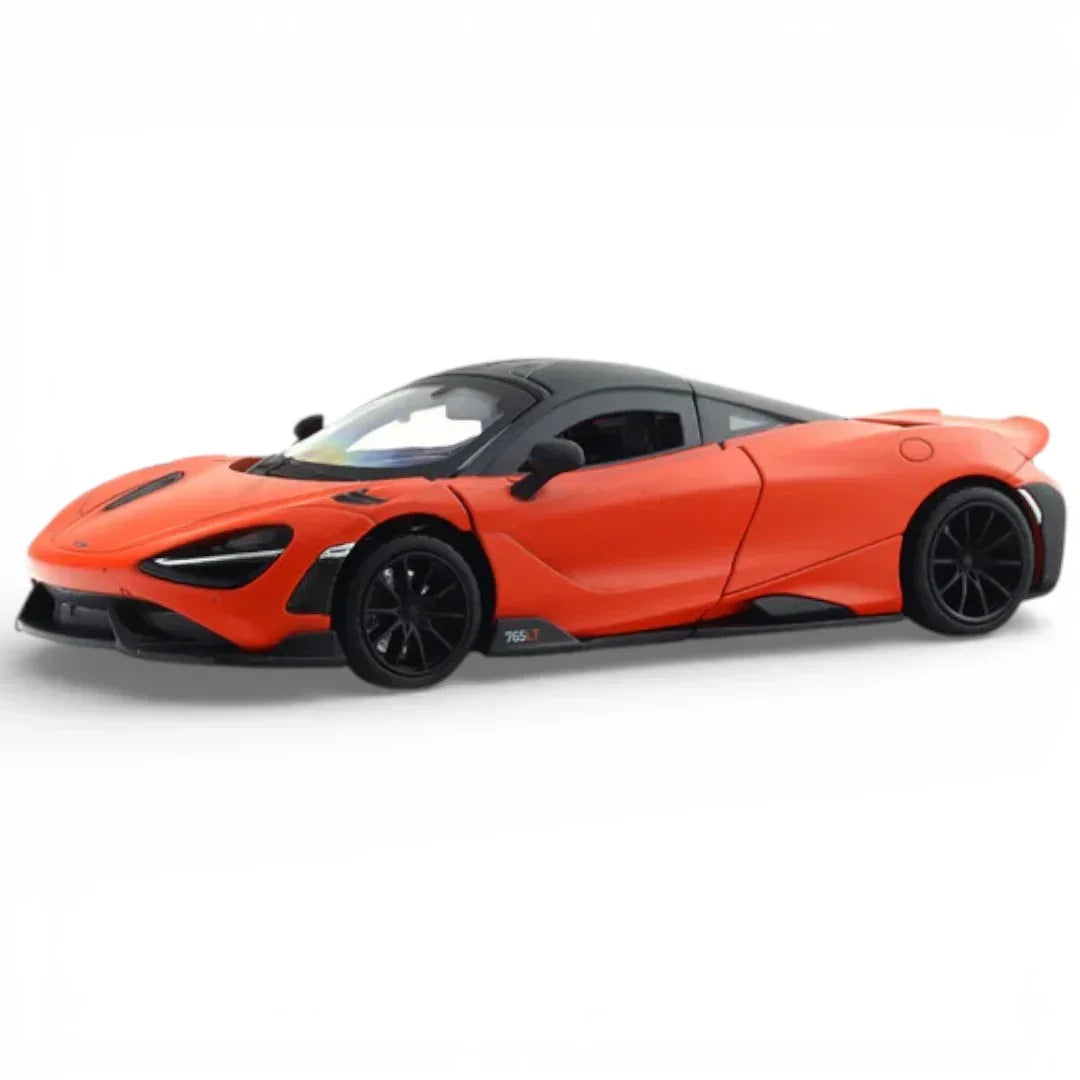 Premium scale diecast model car – McLaren 765 LT, 1:32 Scale (Red) Collectible