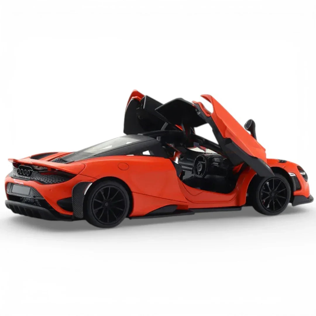 Premium scale diecast model car – McLaren 765 LT, 1:32 Scale (Red) Collectible