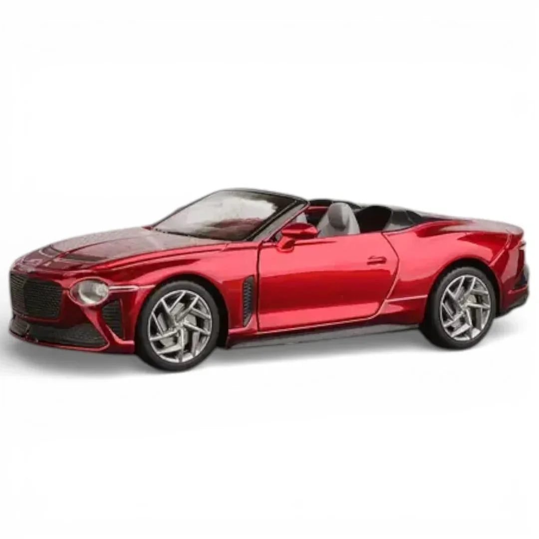 Premium scale diecast model car – Bentley Bacalar, 1:32 Scale (Red) Collectible