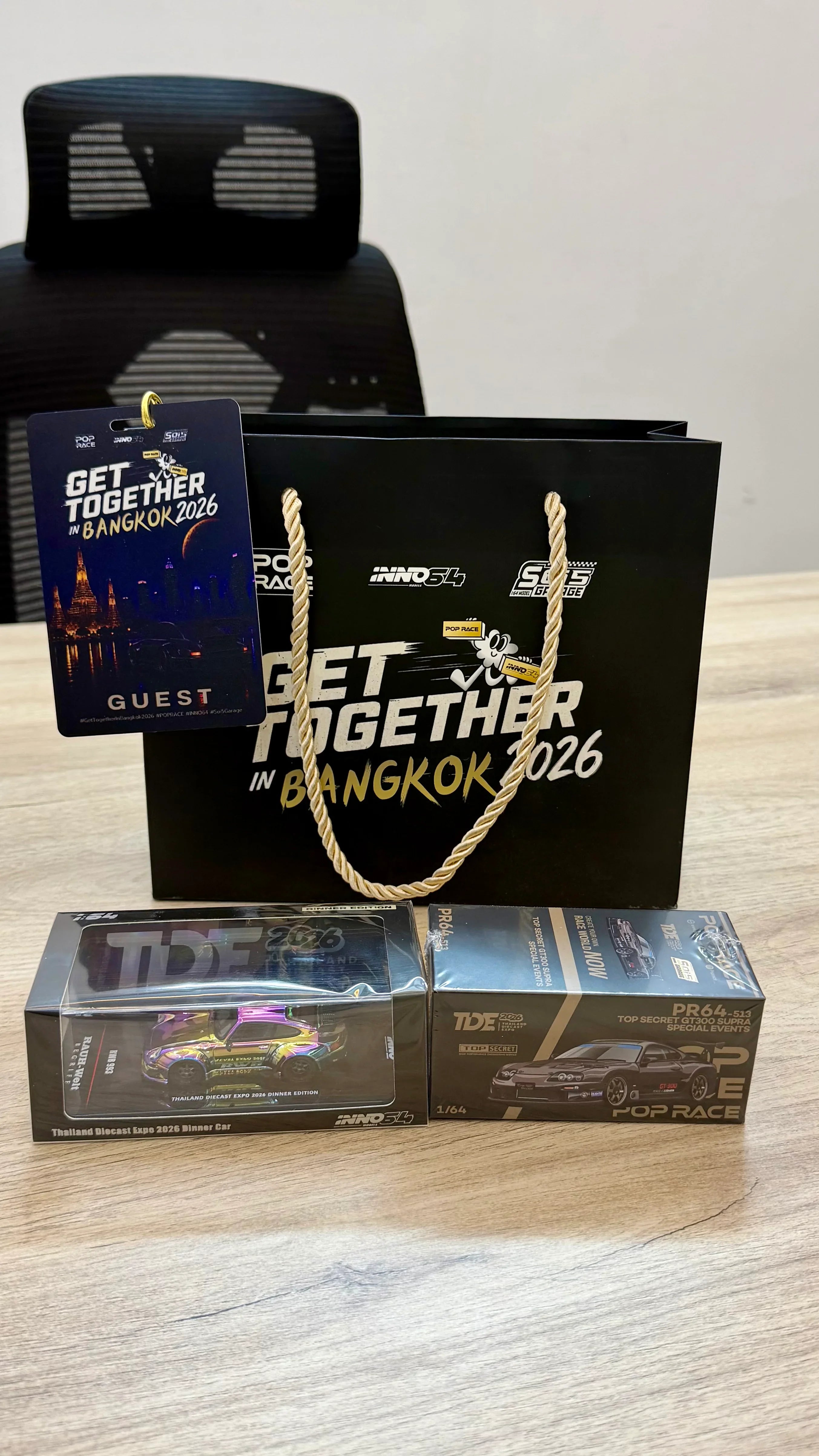 *TDE 2026* RWB 993 Dinner Edition & Top Secret GT300 Supra Special Events (Dinner Set), 1:64 Scale