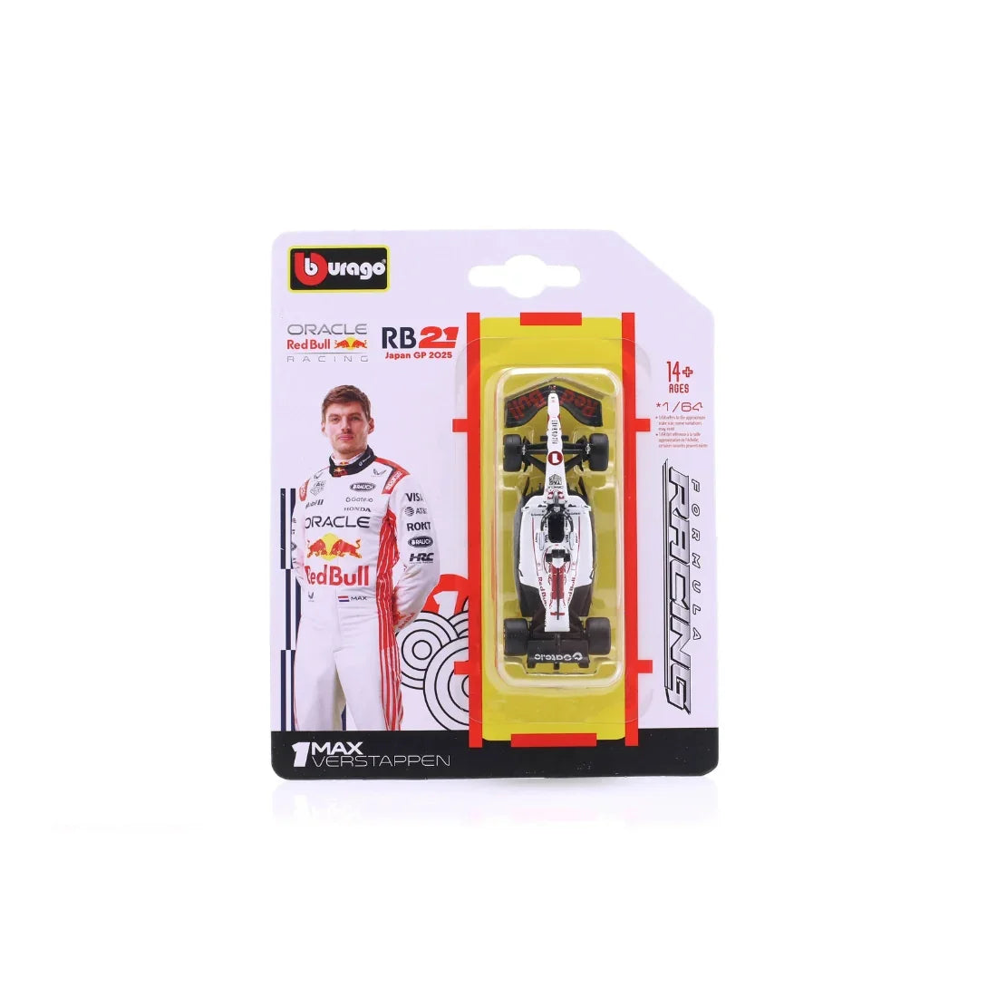F1 Oracle Red Bull Racing #1 (Max Verstappen), 1:64 Scale