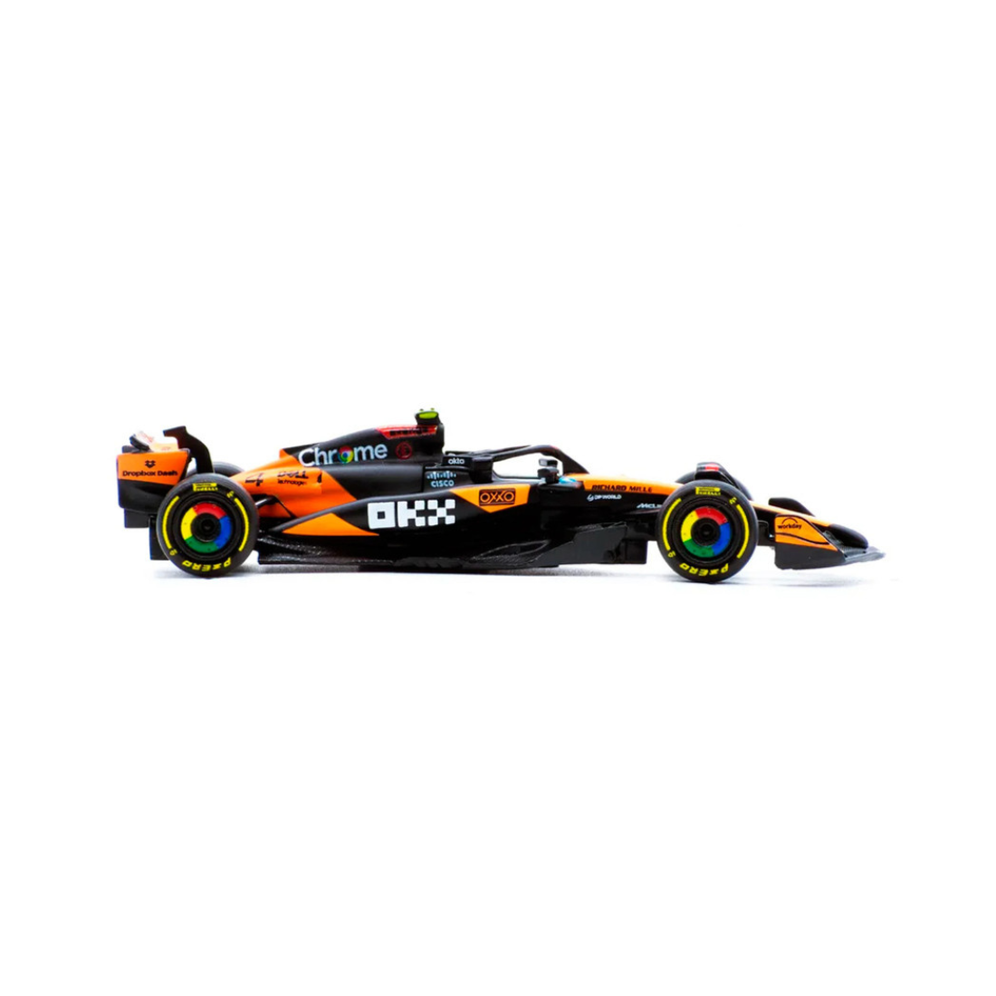 F1 MCL39 Formula 1 Car #4 Australian Grand Prix 2025 (Lando Norris), 1:64 Scale