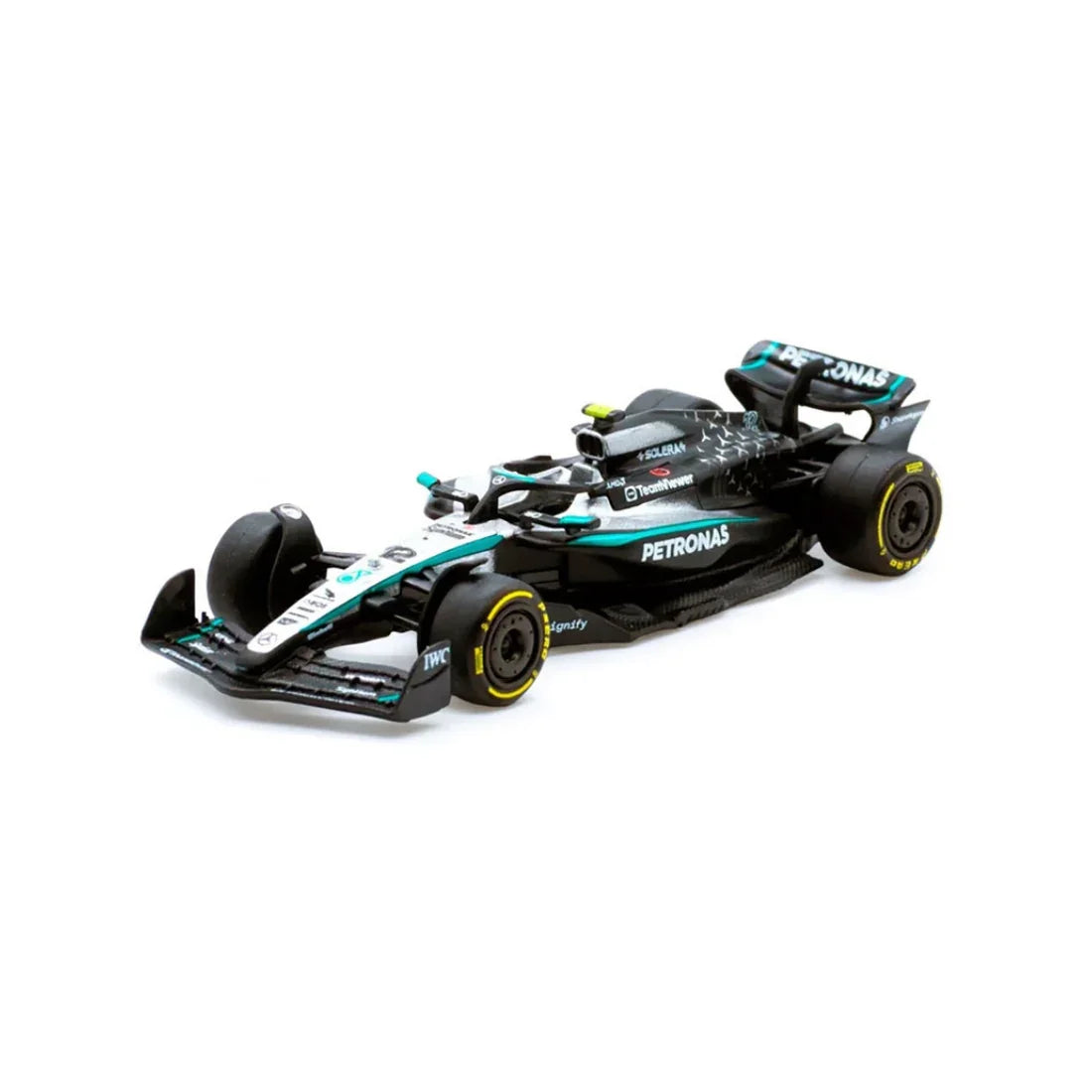 F1 W16 Mercedes-AMG PETRONAS Formula One Team #63 (George Russell), 1:64 Scale