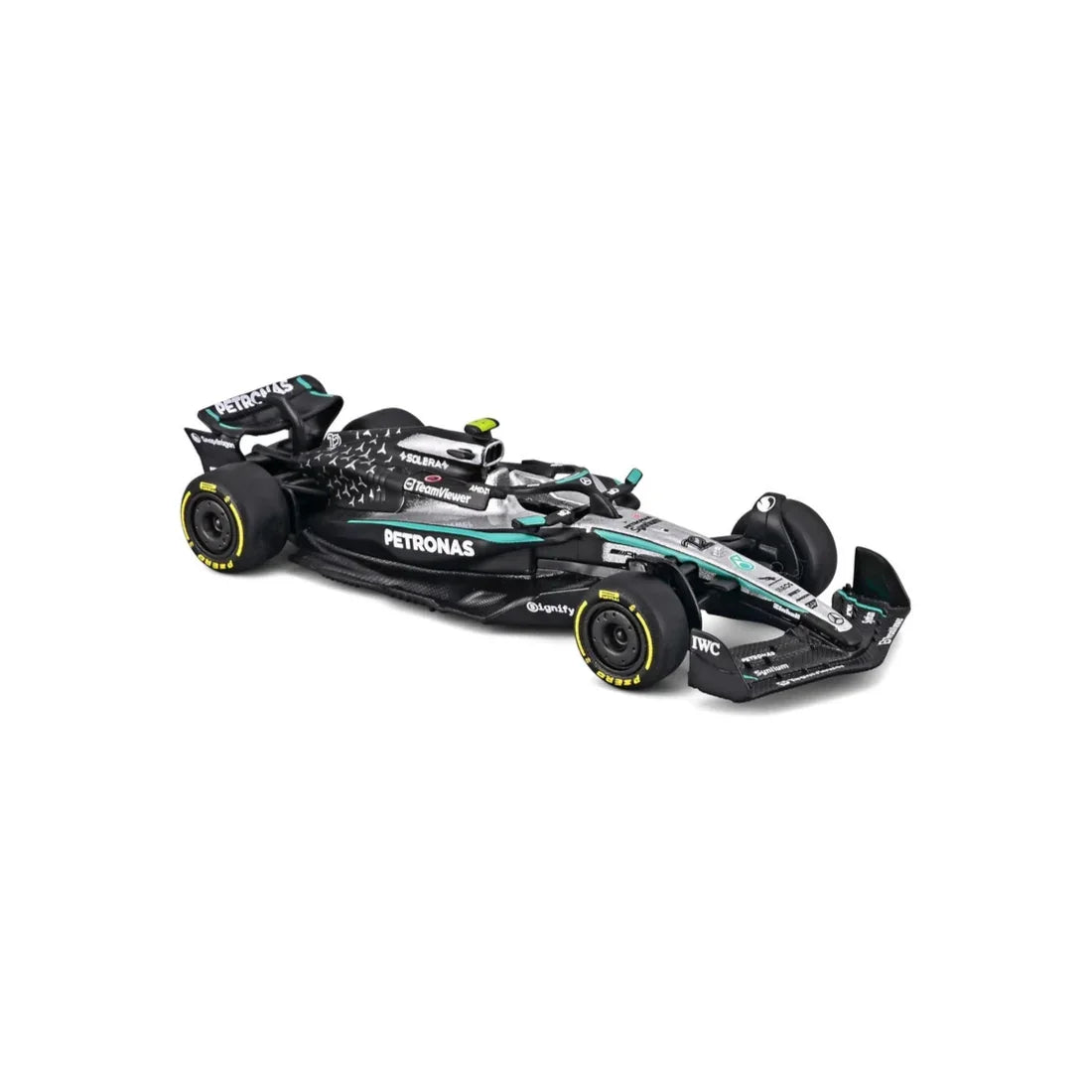 F1 W16 Mercedes-AMG PETRONAS Formula One Team #63 (George Russell), 1:64 Scale