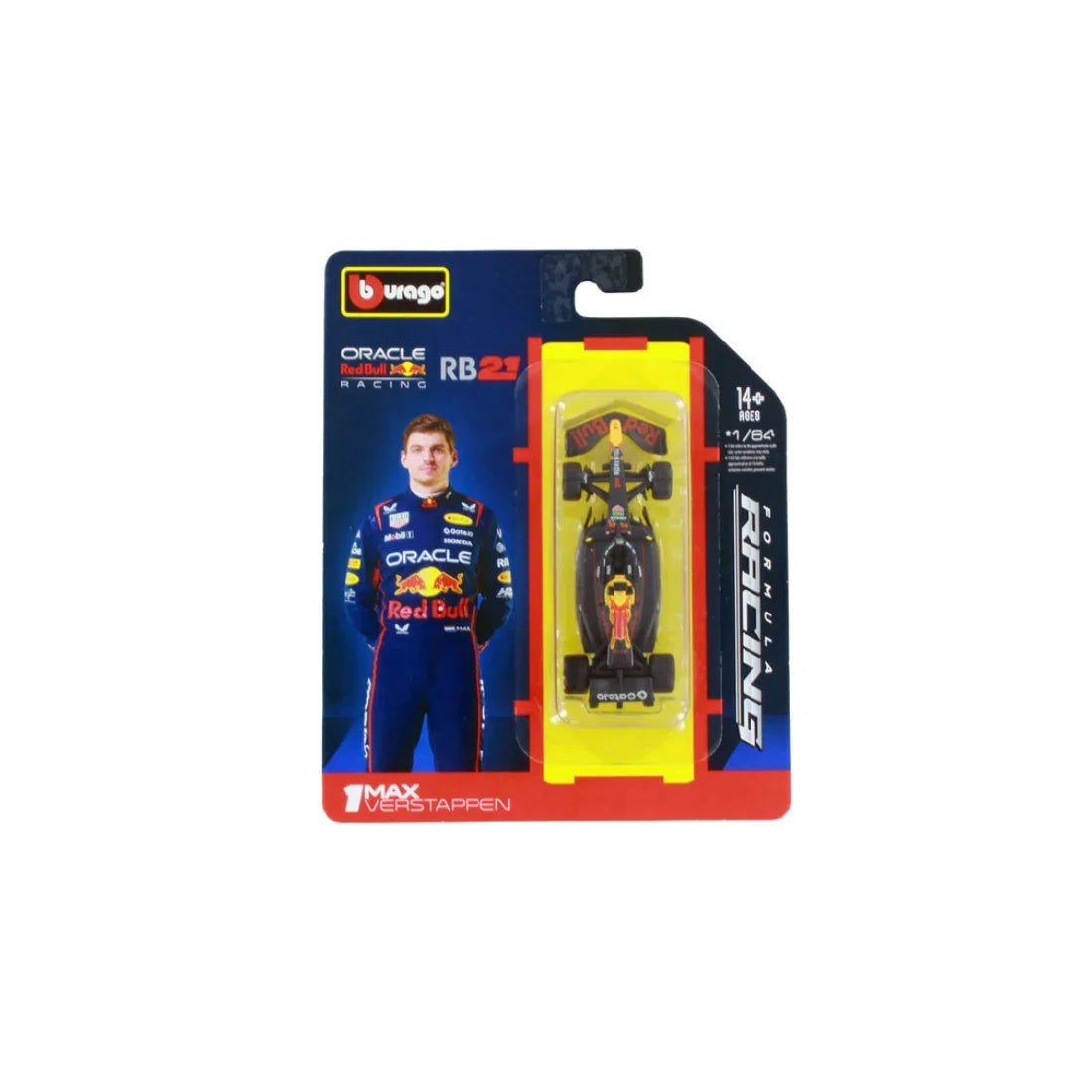 F1 Oracle Red Bull Racing (1 Max Verstappen), 1:64 Scale