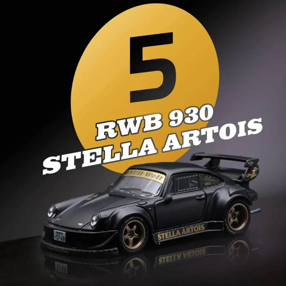 Premium scale diecast model car – *PRE-ORDER* RWB 993 Army Girl, 1:64 Scale Collectible