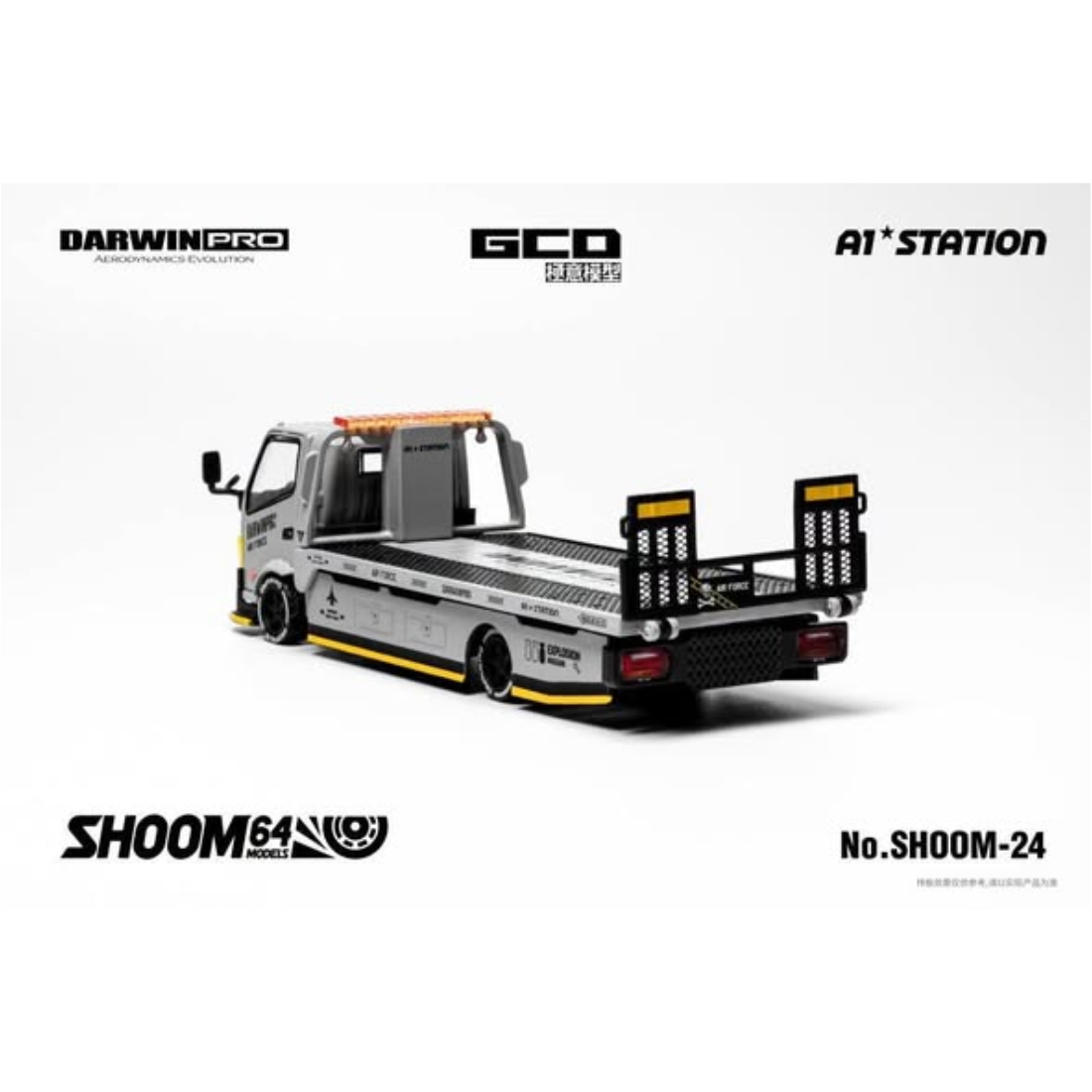*PRE-ORDER* Hino300 & Darwin PRO Airforce Grey Truck, 1:64 Scale
