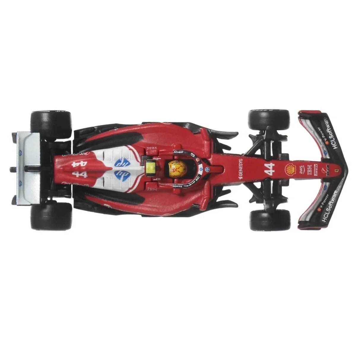 Premium scale diecast model car – F1 2025 Ferrari HP #44 (Scuderia Ferrari HP), 1:64 Scale (Maroon) Collectible