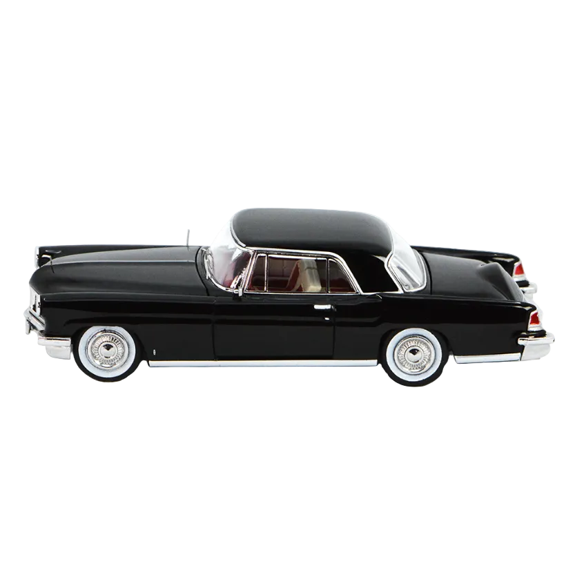 Premium scale diecast model car – Continental Mark II 1956, 1:64 Scale (Black) Collectible