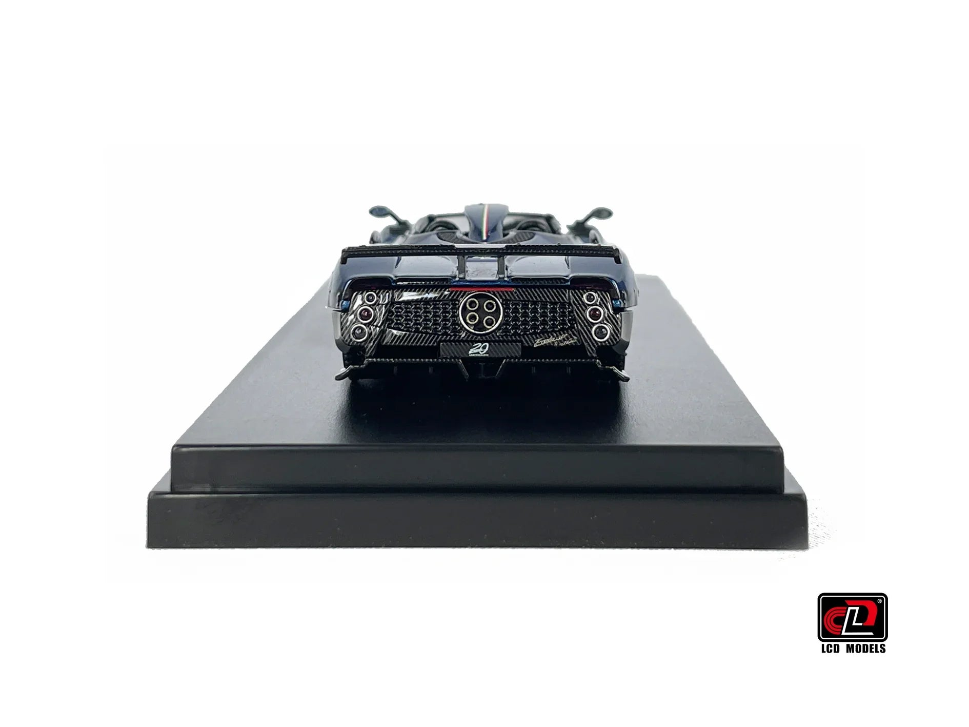 Premium scale diecast model car – Pagani Zonda HP Barchetta, 1:64 Scale (Blue) Collectible