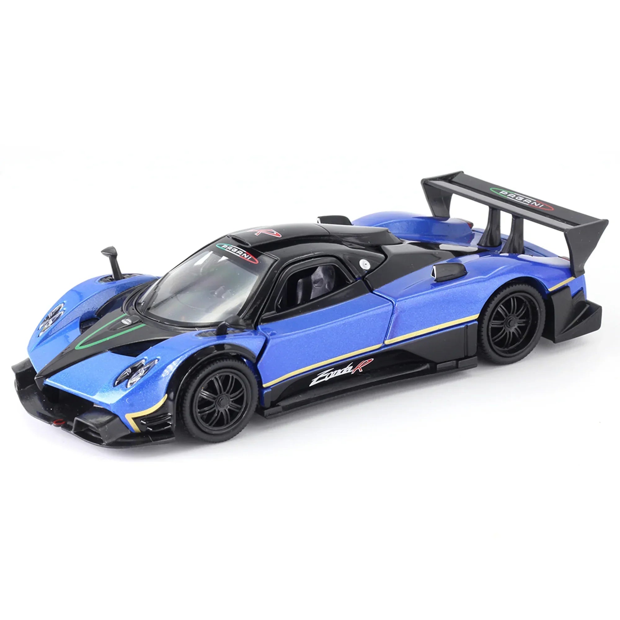 Premium scale diecast model car – Pagani Zonda R, 1:32 Scale (Blue) Collectible